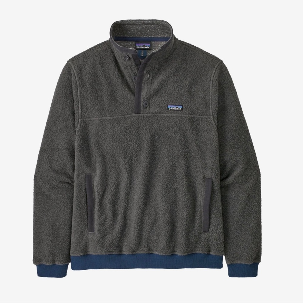 Patagonia Men's Shearling Button Fleece Pullover